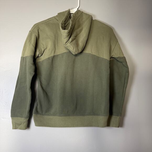 ABERCROMBIE KIDS Boys 9/10 Hoodie Jogger Set Green Two-Tone Relaxed Fit Outfit - Picture 10 of 10